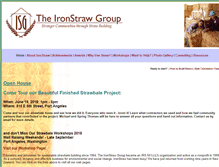 Tablet Screenshot of ironstraw.org